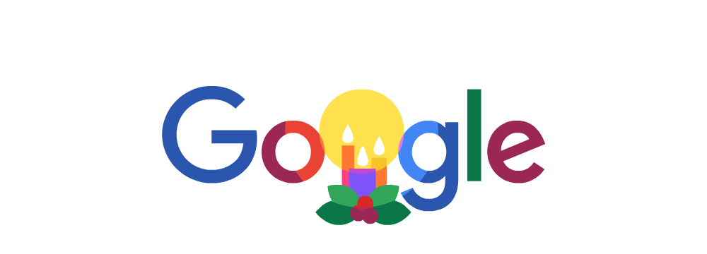 2019年圣诞节各大搜索引擎主题doodle